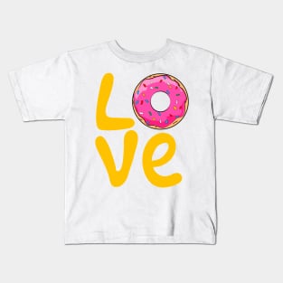 LOVE DONUTS SIMPFNT Kids T-Shirt